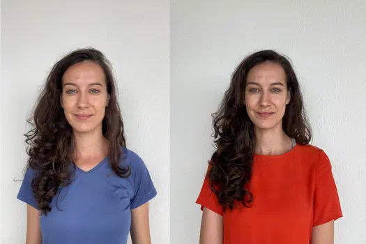 Qual a cor da sua roupa de treino?